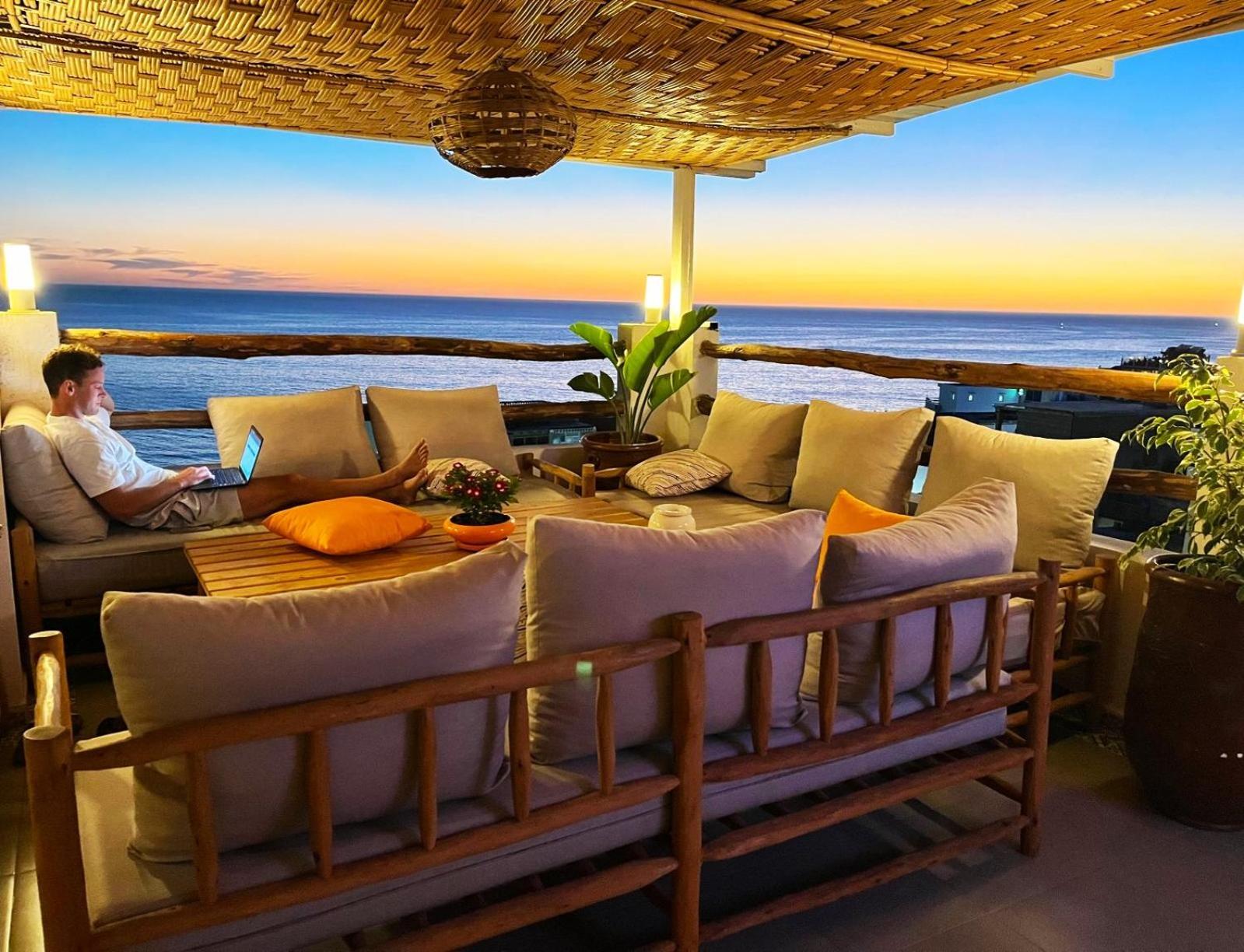 Bigblue Surf Hostel & Coworking Space - Taghazout (Adults Only) Azazoul Exterior foto
