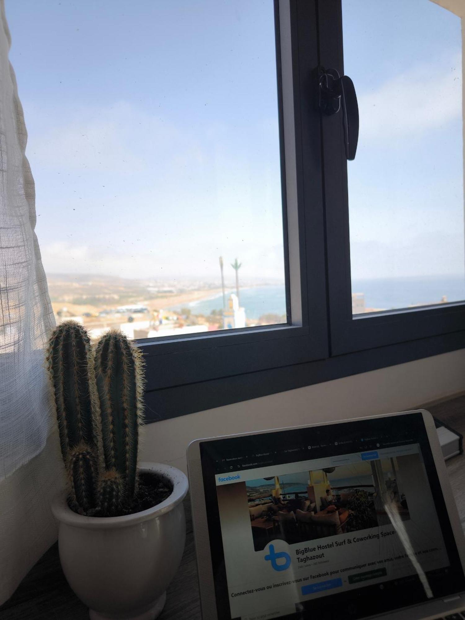 Bigblue Surf Hostel & Coworking Space - Taghazout (Adults Only) Azazoul Exterior foto